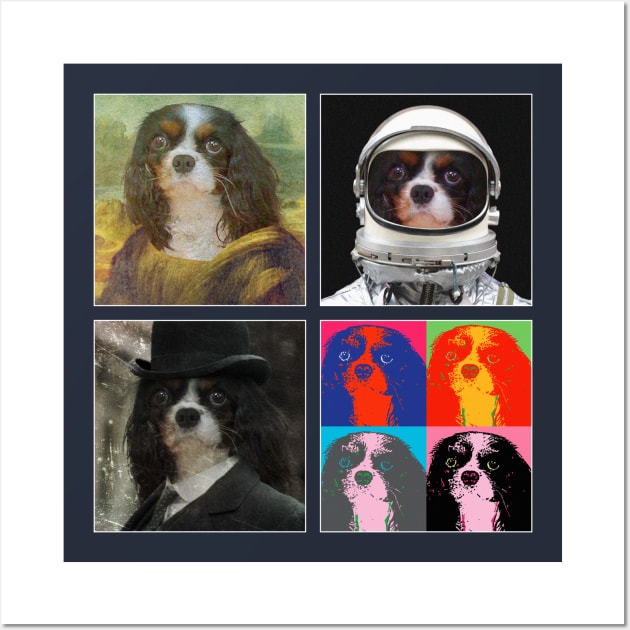 Chloe Cavalier King Charles Wall Art by Mr Campbell